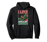 Candlelight Dinner Stock Market Stocks Investor Day Trader Pullover Hoodie