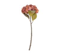 Candlelight Dusky Pink Hydrangea Single Stem Artificial Flower (H) 480mm