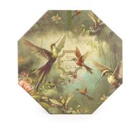 Candlelight Enchanted Forest Hummingbirds Hatbox Set Of 5 Ceramic Mugs 450Ml Each