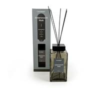 Candlelight Extra Large Reed Diffuser 2000ml Square Glass Luxury Scent Home Fragrance Gift (Amberwood & Musk)