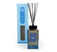 Candlelight Extra Large Reed Diffuser 2000ml Square Glass Luxury Scent Home Fragrance Gift (Bergamot & Vanilla)