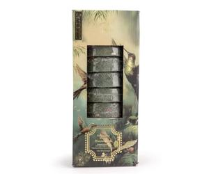 Candlelight Hummingbird Range Peony Shower Steamers, Set of 8 | Set of 8 peony shower steamers, spa scent, hummingbird gift box.
