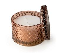 Candlelight Jhangye Luxury 2-Wick Glass Decorative Candle