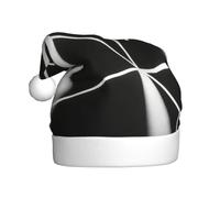 Candlelight Love Print Santa Hat Funny Christmas Hats for Holiday Party | Santa Hat for Adults, Red & Pink Christmas Hat, Holiday Party Hat for Christmas New Year Party Decorations