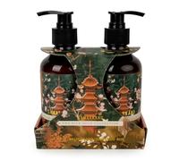 Candlelight Luxury Bath & Body Wash Gift Sets Samarkand Silk Road Collection Relax Fresh Scent (Hand Lotion & Wash)