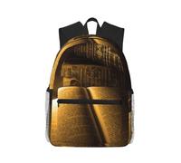 Candlelight Night Reading Basics Backpack For School Travel Durable Design | Candlelight Night Reading Casual Bag Lightweight Backpack