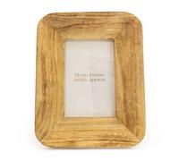 Candlelight Photo Frame Rounded Edge Mango Wood 4x6"