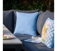 Candlelight Powder Blue Indoor & Outdoor Cushion (W)50Cm