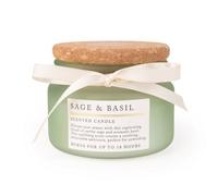 Candlelight Sage Green Frosted Sage & Basil Small Jar Candle