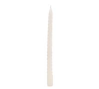 Candlelight Taper Candles Twisted Cream 4pcs