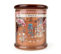 Candlelight The Silk Road Collection Jhangye Pomegranate & Cassis Jar Candle in Terracotta Candlelight Terracotta
