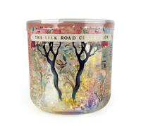Candlelight The Silk Road Pomegranate & Cassis Light Up Glitter Candle Candlelight Multicolor