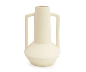 Candlelight Vase Handles Ceramic Cream H:25cm