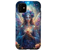 Candlelit Forest Fairy Floral Fantasy Moonlight Glow Look Case for iPhone 11