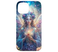 Candlelit Forest Fairy Floral Fantasy Moonlight Glow Look Case for iPhone 15