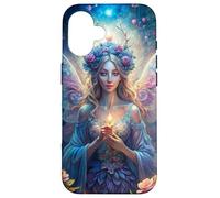 Candlelit Forest Fairy Floral Fantasy Moonlight Glow Look Case for iPhone 16