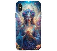 Candlelit Forest Fairy Floral Fantasy Moonlight Glow Look Case for iPhone X/XS