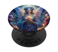Candlelit Forest Fairy Floral Fantasy Moonlight Glow Look PopSockets Adhesive PopGrip