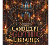 Candlelit Gothic Libraries: 50+ Cozy Gothic Coloring Pages for Adults Featuring Candlelit Libraries, Towering Bookshelves, Hidden Reading Nooks, Grand ... Interiors (Velvet Gothic Escapes Series)