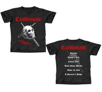 Candlemass Epicus Doomicus Metallicus T-Shirt Black | Officially Licensed Merchandise, Black, Large