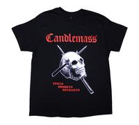 Candlemass Epicus Doomicus Metallicus T-Shirt in Black | Size: Large Candlemass Black L