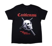 Candlemass Men's Epicus Doomicus Metallicus T-Shirt in Black | Size: XL Candlemass Black XL