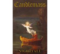 Candlemass Nightfall Textile Poster in Orange Candlemass Orange