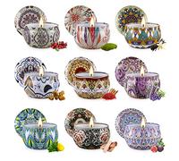 Candles 9 Pack Scented Candles Set Gift for Women, Soy Candles for Home Fragrance Small Candles Burn up to 15 Hours Gift Box for Mum Wife Nan Presents Her Use for Aromatherapy Bath