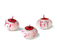 Candles for Halloween Eyes Eye floating candle Set of 25