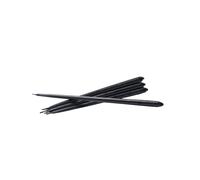 STOFF Nagel - Stoff Candles by Ester&Erik 6-pack, Black - Black