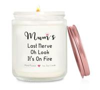 Candles Gift for Mum, Funny Lavender Scented Candle, Soy Wax Decorative Candle for Mother’s Day and Birthday, Presents for Mum, Candles for Women