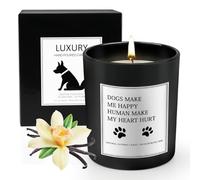 Candles Gifts for Women - 255G Soy Wax Dog Mum Candles with Madagascan Vanilla, White Musk& Amber-Scented Candles for Women, Mothers Day/Birthday Gift