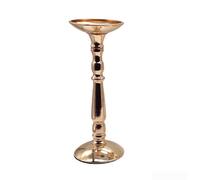 Candlestick, for American Retro Wrought Iron Roman Column Long Candle Holder for Table Setting Decorative Centrepiece(Gold L)