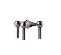 Candlestick H6.5 Black Chrome
