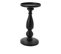 Candlestick Holders Candlestick Holder Black Rural Classical Candle Stand Home Furnishings Decorative Candlestick Holder (Color : Small)