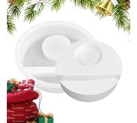 Candlestick Mold - Creative Votive Resin Candlestick Mould with Double Stars - Non-Stick DIY Tealight Candle Vessel Decor Craft Making Supplies for Candlesticks Resin Crafts