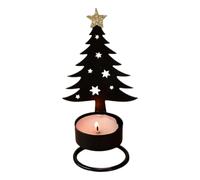 Candlestick,Stand Tray,Christmas Tree Candlesticks | For Room Country House Fireplace Cabinet Christmas Thanksgiving Holiday Party