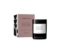 Candly&Co No. 7 You Can't Make Everyone Happy/Luxury Scented Candle/100% Soy/Smoked Glass/Cotton Wick/250 g/Raspberries, Rose, Pomegranate, Creamy Vanilla, Cherry Blossom, Musk/Handmade in EU