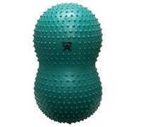 cando 30-1737 Exercise roll with NUBS / motoric ball / peanut-shaped fitness ball - CanDo Peanut Ball SENSI - green, 60 cm x 110 cm