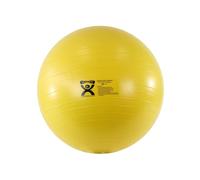 CanDo Exercise ball - CanDo® Deluxe Anti-Burst Gym ball, diameter 45cm, yellow
