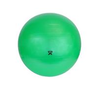 CanDo Exercise Ball, non-slip, inflatable, green, 65cm