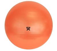 CanDo Exercise Ball - Non-Slip, Inflatable - Orange 120 cm