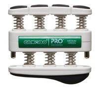 CanDo Hand exerciser - finger grip strengthener CanDo® PRO, green (medium)