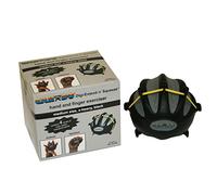 CanDo Hand exerciser - finger strengthener CanDo® Digi-Extend n' Squeeze, black (very strong)