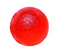 CanDo Hand exerciser - finger strengthener CanDo® exercise ball / stress relief ball - round, red (light)