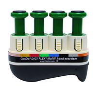CanDo Hand exerciser, finger trainer CanDo® Digi-Flex® - 1 basic unit, 4 buttons (medium)