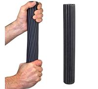 CanDo Hand exerciser Twist-n-Bend - finger strengthener CanDo, Flexible exercise stick, training stick, black (very strong) 12", 10-1515
