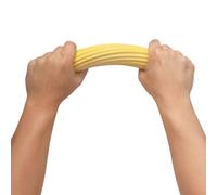 CanDo Hand exerciser Twist-n-Bend - finger strengthener CanDo, Flexible exercise stick, training stick, yellow (very light) 12", 10-1511