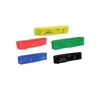 CanDo MGE Multi-Grip Resistance Exerciser for Upper, Lower, Total-Body Workouts, Conditioning, Stretching and Strength Training 5-Piece Set