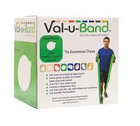 CanDo Resistance band / training band / gymnastics band - 45 m - light green (light) - alternative to dumbbells